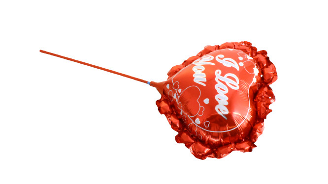 VAL BALLOON 36X36CM WTH STICK - Osbro Home